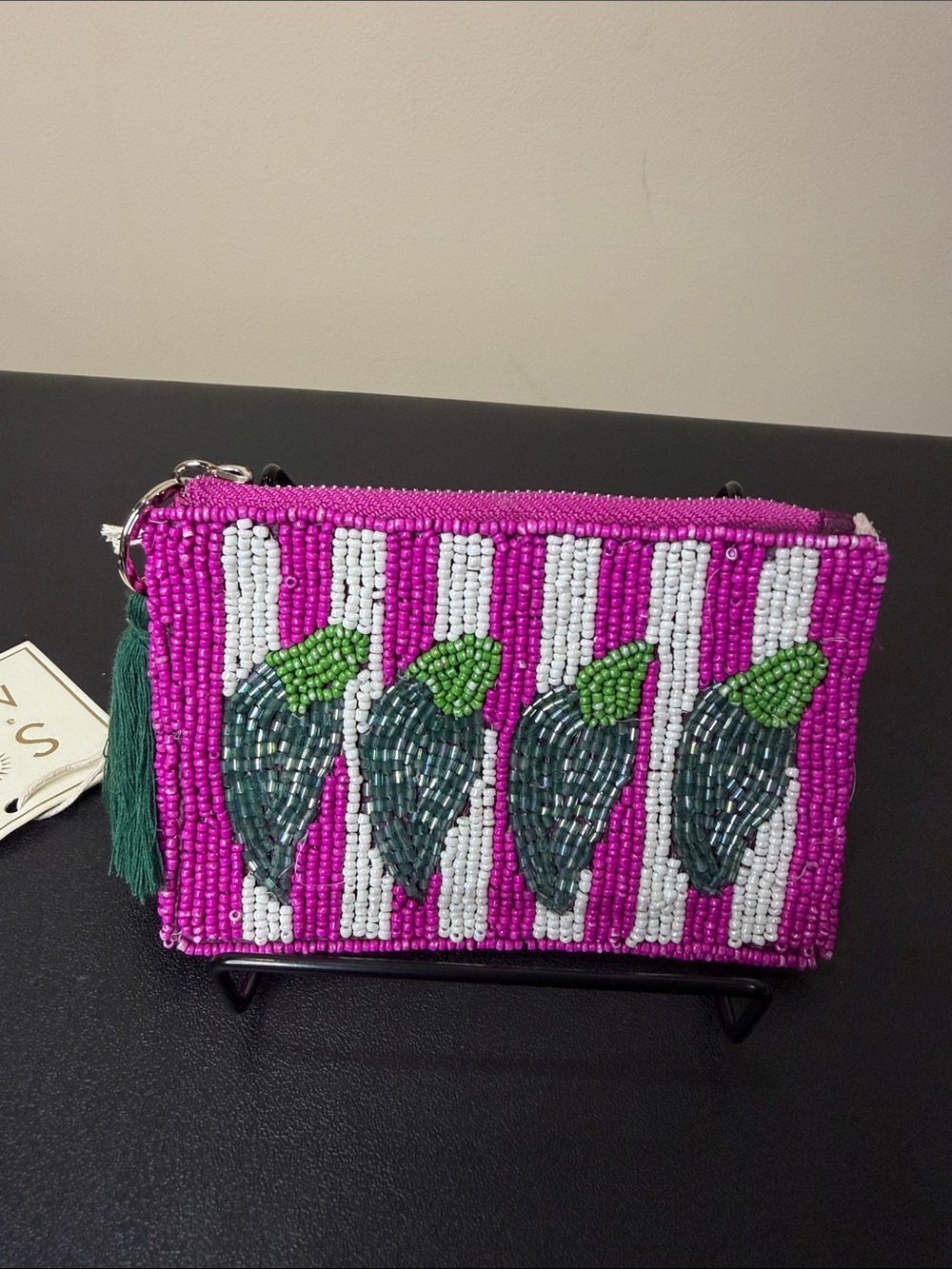 Sol and Mer  | Beaded Chili Pepper Wallet 🌶️